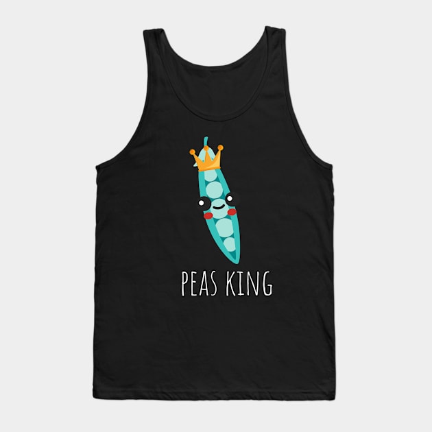 Peas King Cute Tank Top by DesignArchitect